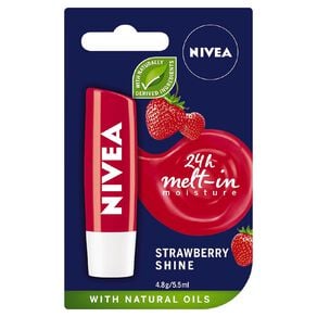 Nivea Strawberry Lip Balm 4.8g