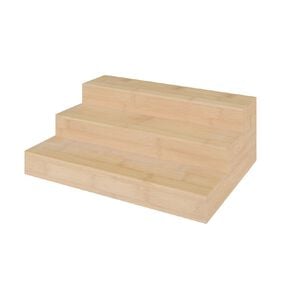 Living & Co Bamboo Shelf 3 Tier