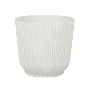 Kiwi Garden Classic Rib Pot Rec White 16cm