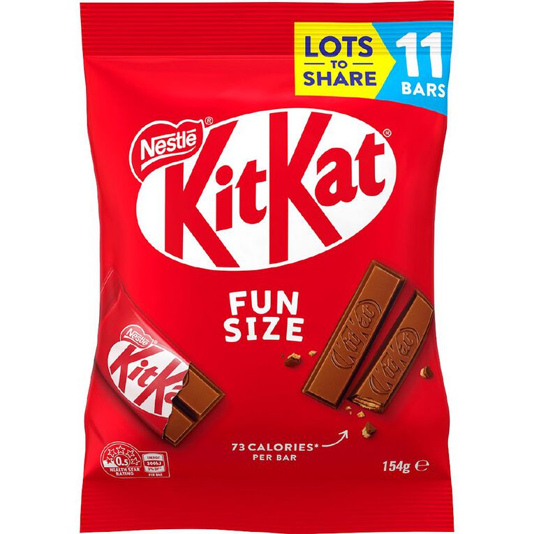 KitKat Milk Chocolate Funpack Bag 154g, , hi-res