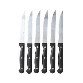 Living & Co Steak Knives Stainless Steel 6 Pack
