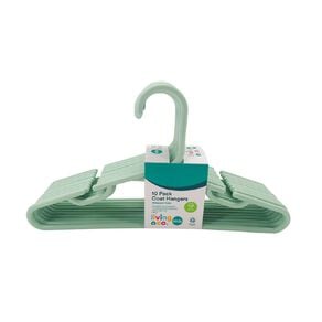 Living & Co Kids Coathangers Recycled Plastic Green