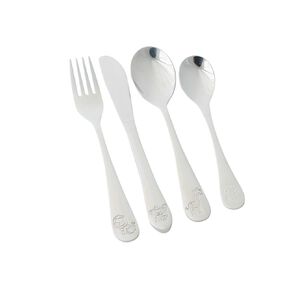 Living & Co Kids Cutlery Set Animal Stainless Steel 4 Piece