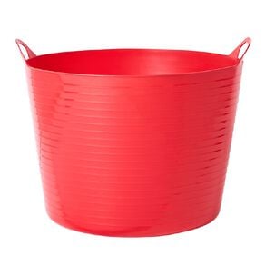 Living & Co Round Flexi Tub Red 42L