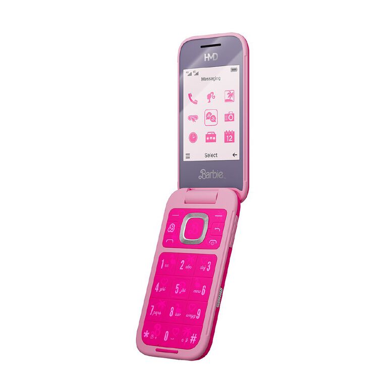 HMD Barbie Phone 4G with Skinny Sim Pink, , hi-res